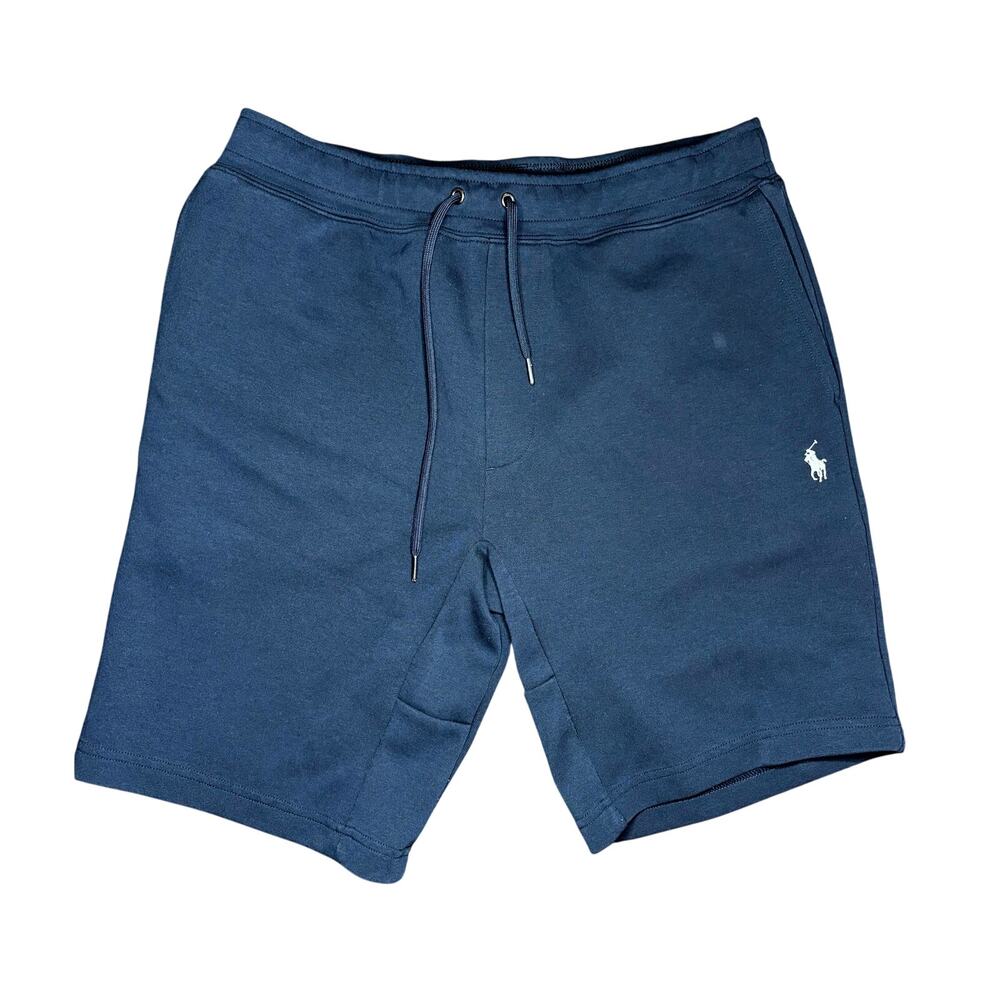 Polo Ralph Lauren Athletic Shorts Mens Small Navy Blue Drawstring Waist Golf